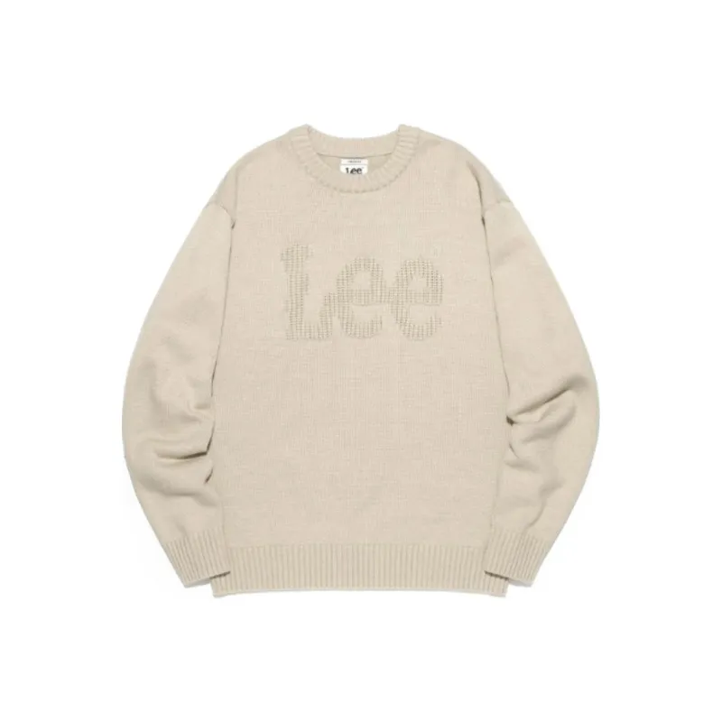 Lee Sweaters Unisex Beige-0
