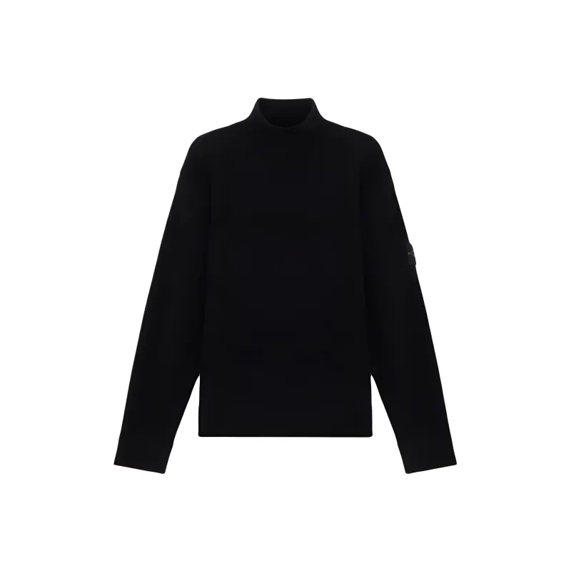STONE ISLAND Compass Patch High Neck Jumper-0