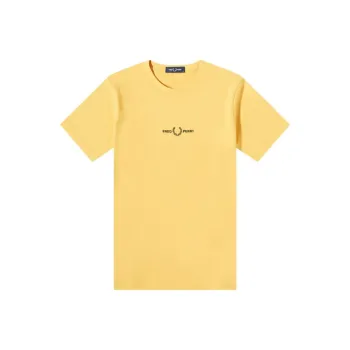 FRED PERRY T Shirt Men's Yellow
