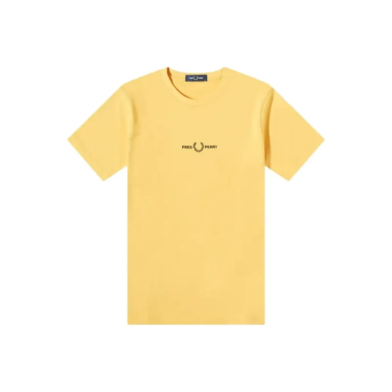 FRED PERRY T Shirt Men's Yellow-0