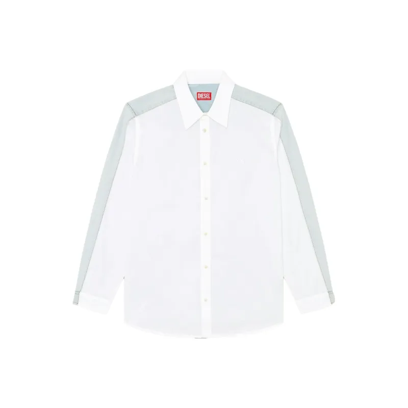 DIESEL FW24 Shirt Men's Blue White-0