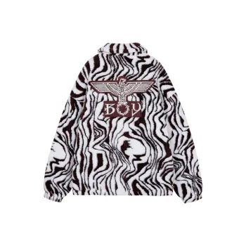 Boy London Knitwear Unisex Burgundy/White