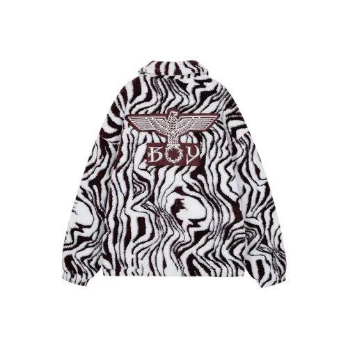 Boy London Knitwear Unisex Burgundy/White