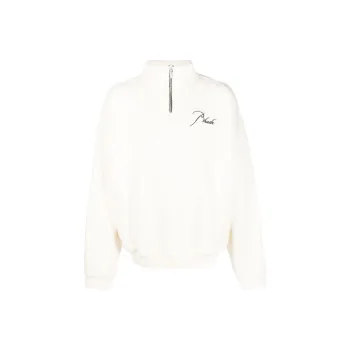 RHUDE Logo Embroidered High Neck Sweatshirt
