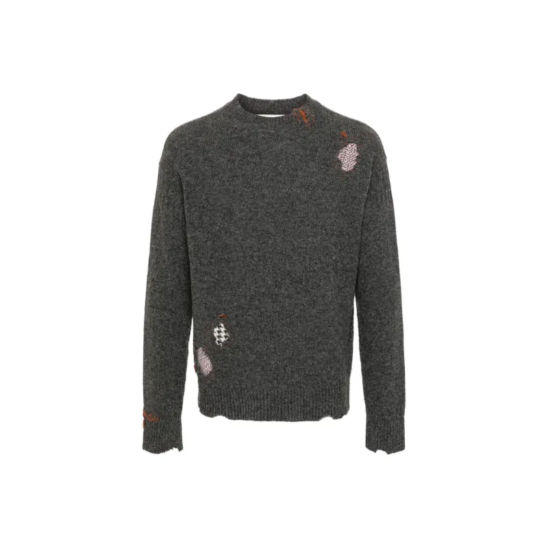 MARNI Striped Mohair Sweater-0