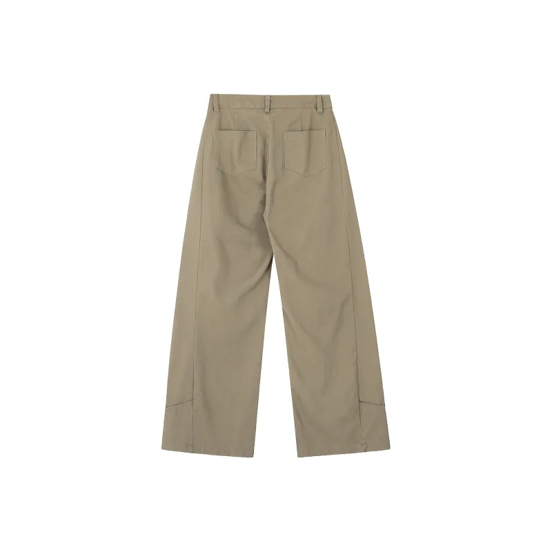 BEAR UNION Casual Pants Unisex Apricot-1
