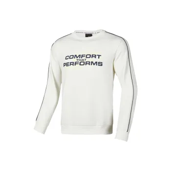 Skechers Basic Sports Series Sweatshirt Men Marshmallow White