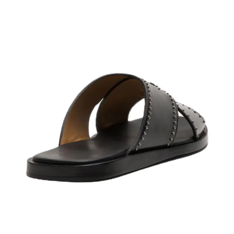 CHURCH'S Slide Slippers Women's Black-3