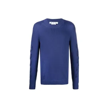OFF WHITE Sweaters Men Blue