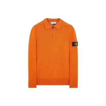 STONE ISLAND Sweaters Unisex Orange Red