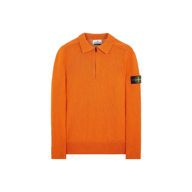 STONE ISLAND Sweaters Unisex Orange Red-0