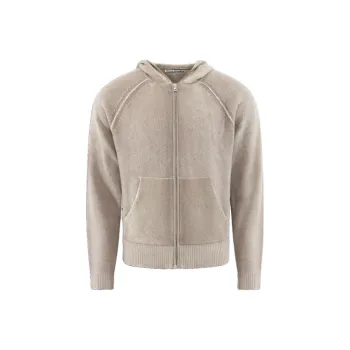Acne Studios Zip Up Knit Jacket