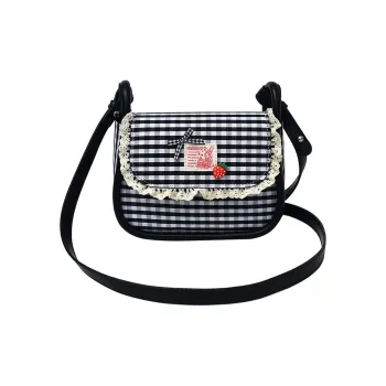Bueno Fabric Shoulder Bag Women's Pink/Red/Blue/Black