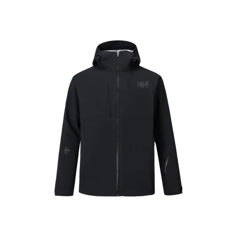 HELLY HANSEN SS25 Waterproof, Windproof, Breathable, And Abrasion Resistant Windbreaker Jacket Unisex Black-0