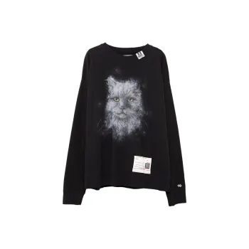 Maison Mihara Yasuhiro Cat print Sweatshirt
