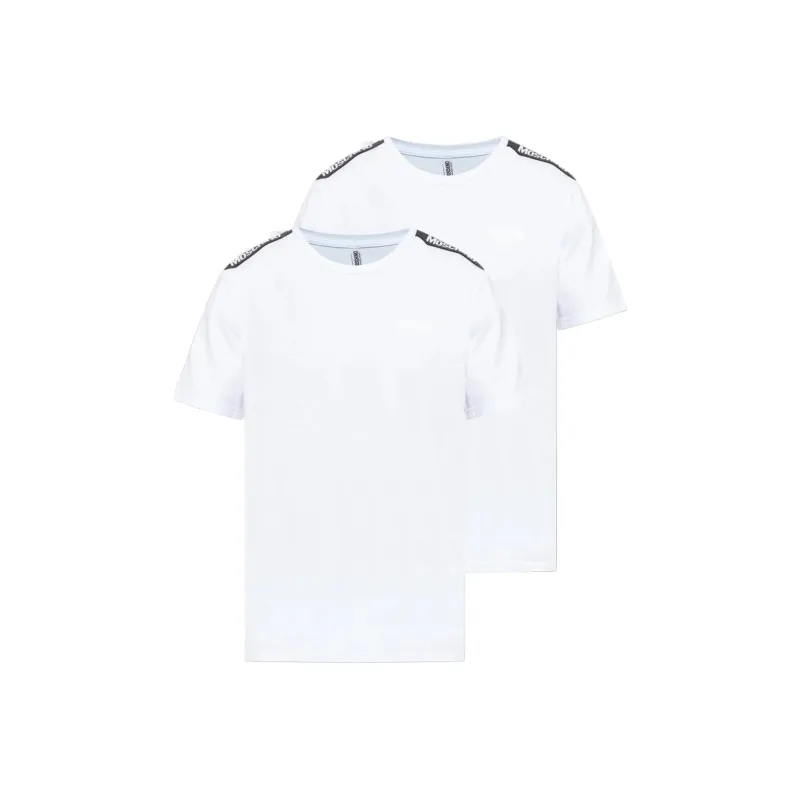 MOSCHINO T Shirt Men's 2 Pack 2 Pack White-0