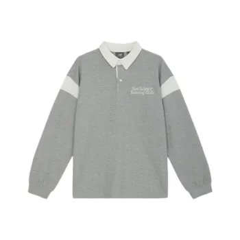 New Balance Polo Shirt Men's Heather Gray
