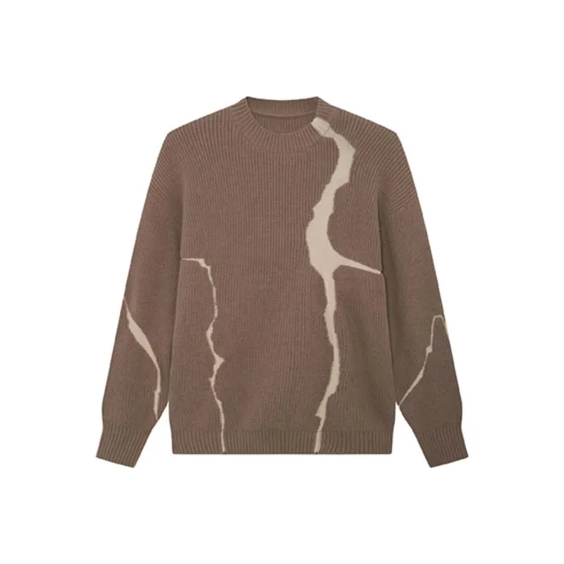 TIWILLTANG Knitted Fabric Sweater Unisex-4