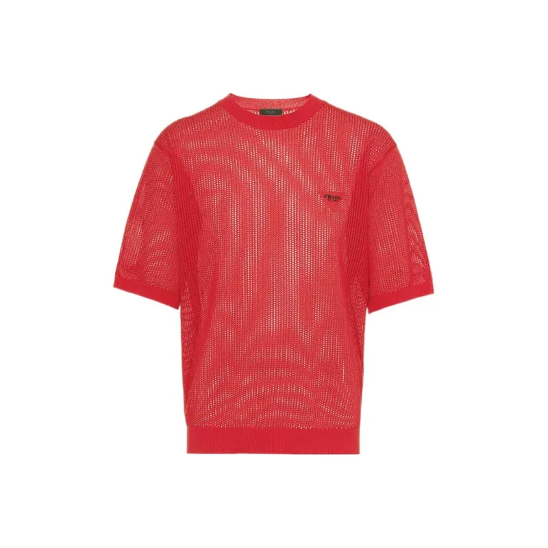 PRADA Sweaters Men Red-0