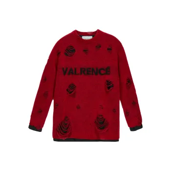 VANN VALRENCÉ Sweater Men's Deep Red