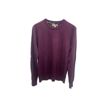 Burberry Sweater Men's Burgundy