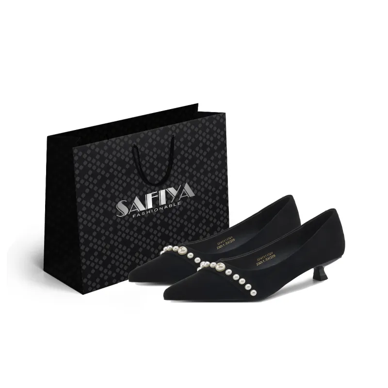 Safiya Block Heel High Heels Women's-0