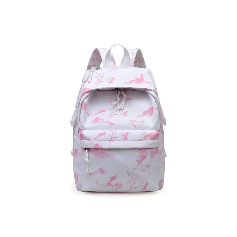Single Warehouse Nylon Backpack Unisex Multicolor-18