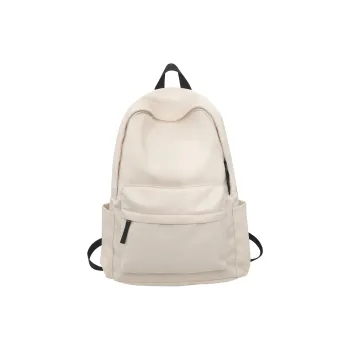 Single Warehouse Nylon Backpack Regular Unisex Black/Burgundy/Light Blue/Ecru