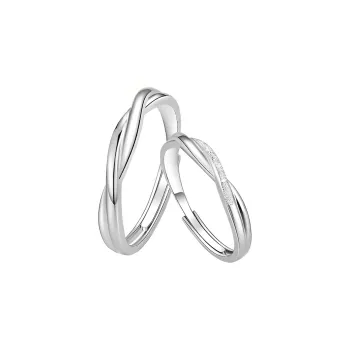 YINZHIXING S999 Fine Silver Rings Unisex