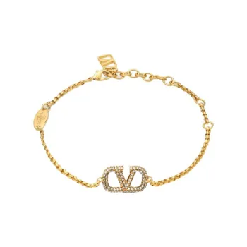 Valentino Brass Bracelets Women's Gold