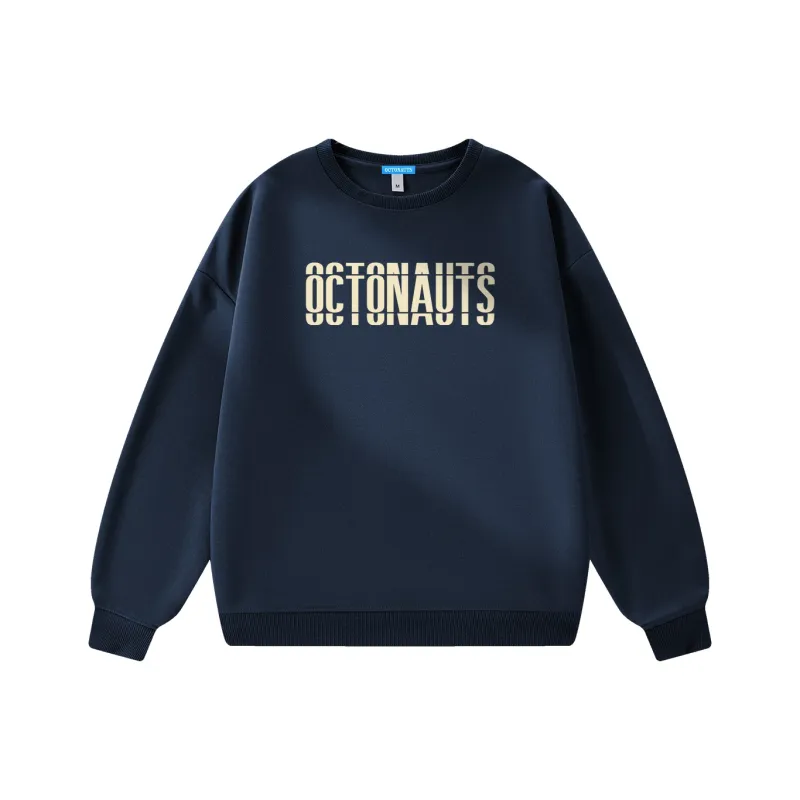 Small Columns Under The Sea Sweatshirt Unisex-2