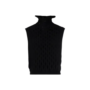Valentino Tank Tops Men Black