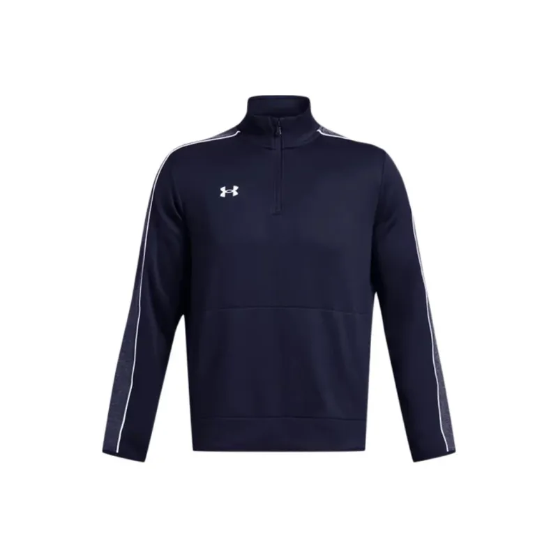 Under Armour Command Warm-Up¼ Sweatshirt Men's Midnight Deep Blue/White-0