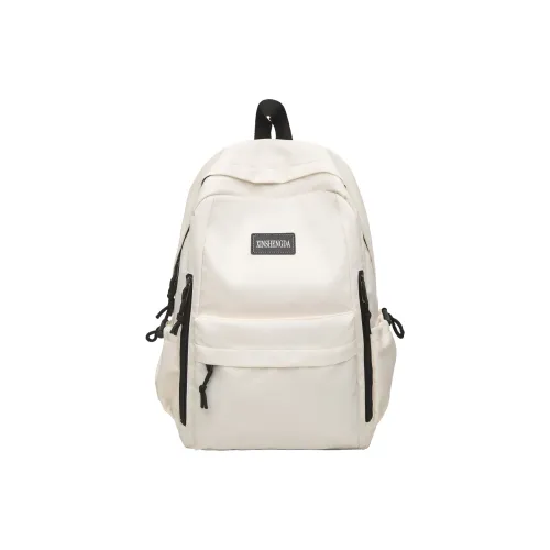 Single Warehouse Nylon Backpack Regular Unisex Black/Burgundy/Khaki/Light Green/Beige