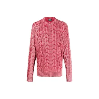 DIESEL Sweaters Men Brick Red