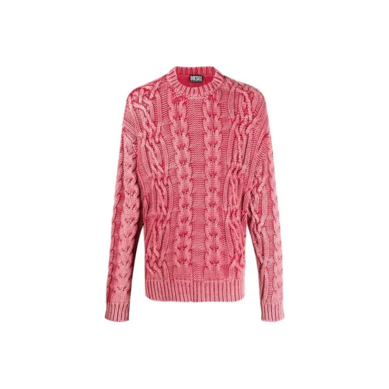 DIESEL Sweaters Men Brick Red-0