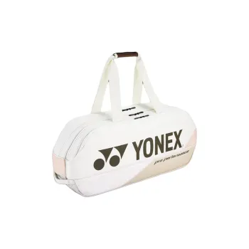 YONEX Tennis Racket Bags Fabric Unisex Beach Beige Yellow