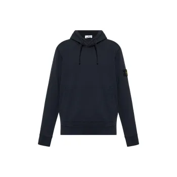 STONE ISLAND Garment Dyed Fleece Hoodie