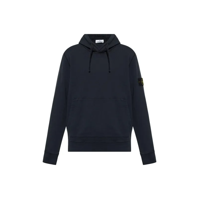STONE ISLAND Garment Dyed Fleece Hoodie-0