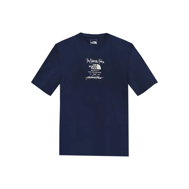 THE NORTH FACE T-Shirt Men's Navy Blue-0