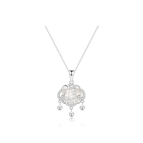 Seven Seven Silver Jewelry S999 Fine Silver Sterling Silver Necklaces Women's