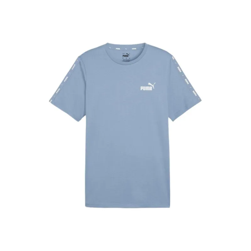 PUMA ESSENTIALS+ TAPE T Shirt Men's Blue-0