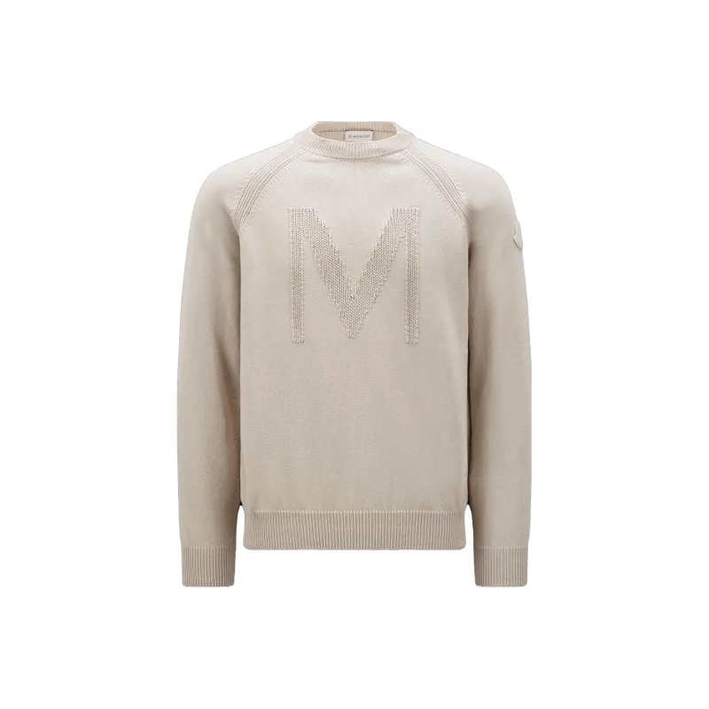 Moncler Sweaters Men Beige-0