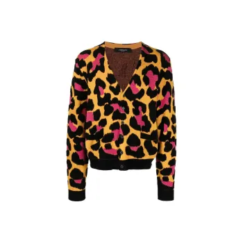 VERSACE Sweaters Men Orange