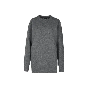 Maison Margiela Logo Embroidered Crewneck Jumper