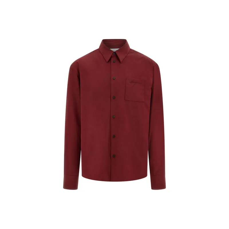 Ferragamo Long Sleeved Buttoned Shirt-0
