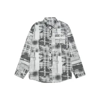 Guuka Shirts Men Light Gray