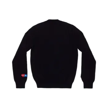 CDG Play Sweater Men's Marine Blue