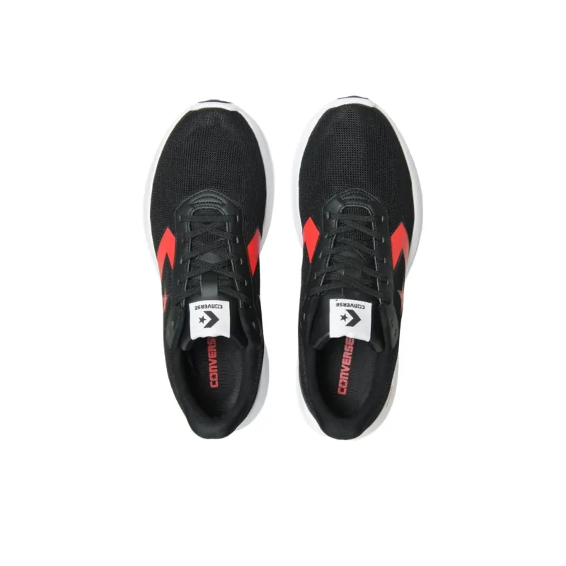 Converse DAYSTAR Anti Slip Wear Resistant Low Top Casual Running Shoes Unisex Black Red-3