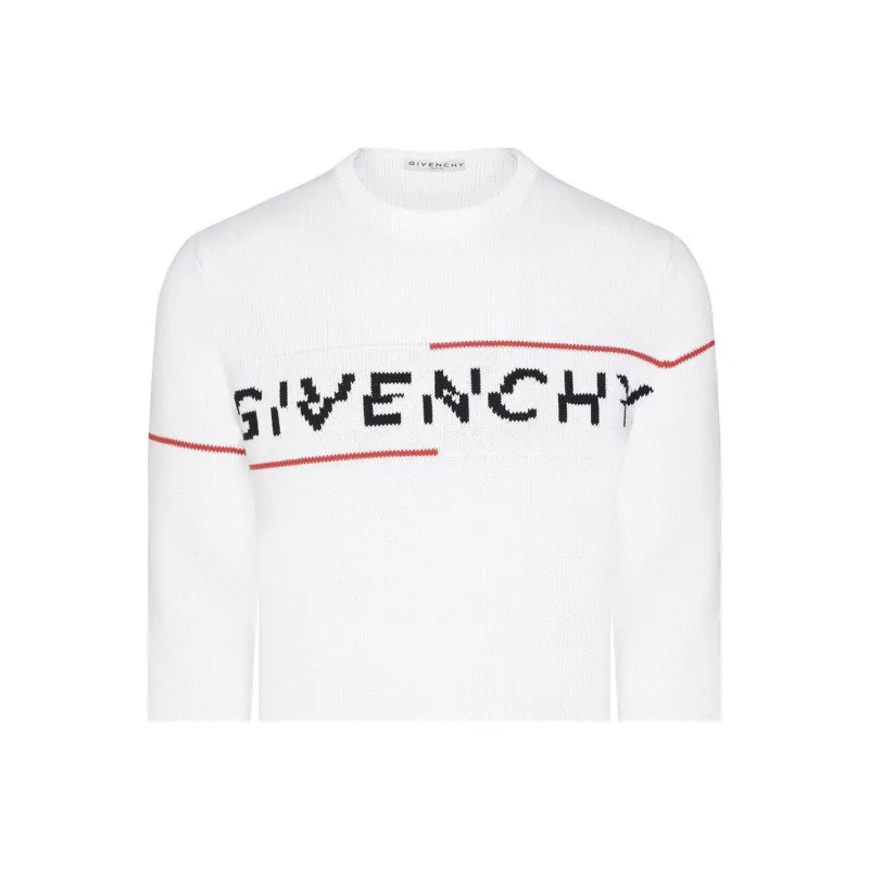 Givenchy Sweaters Men White-4
